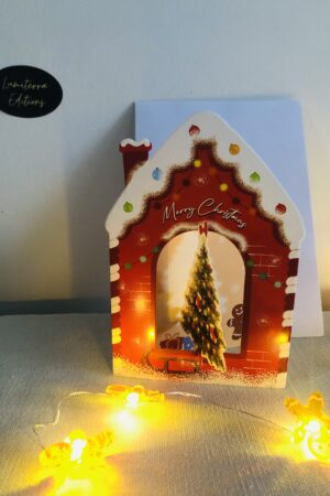 🍪 Carte de vœux « Maison Pain d’Épices »