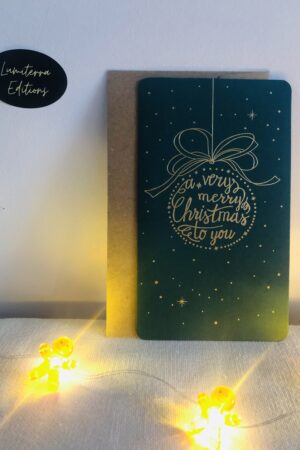 🎄 Carte de vœux – Edition festive